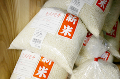美作米の写真