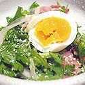 タラノメのゴマ味噌和え
